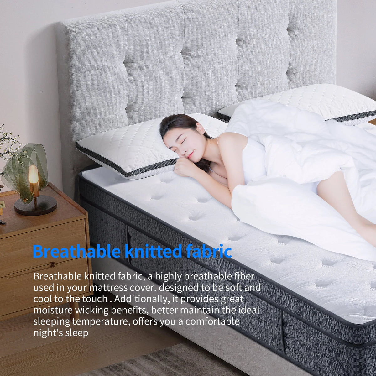 12 inch Full Size Gel Memory Foam Hybrid Mattress B55290