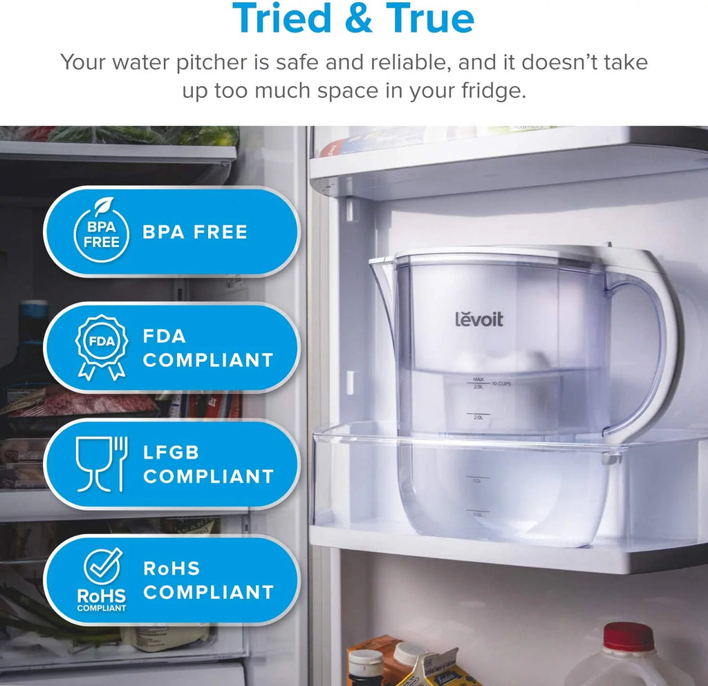 Water Filter Pitcher 10 Cup White W855563
