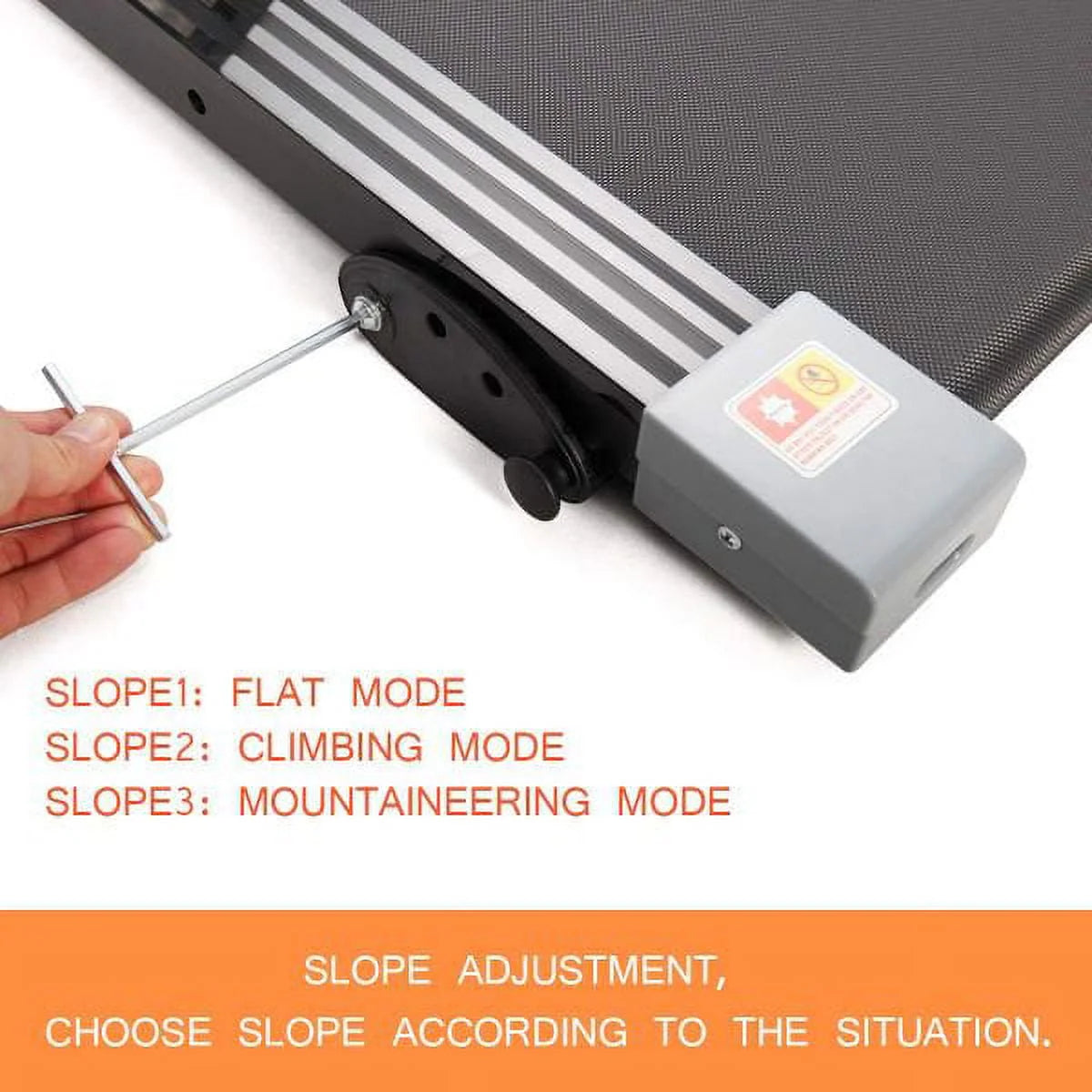 Folding Electric Treadmill 7.0 MPH Y2043