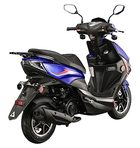 150cc Gas Scooter with 10 inch Aluminum Wheels U528
