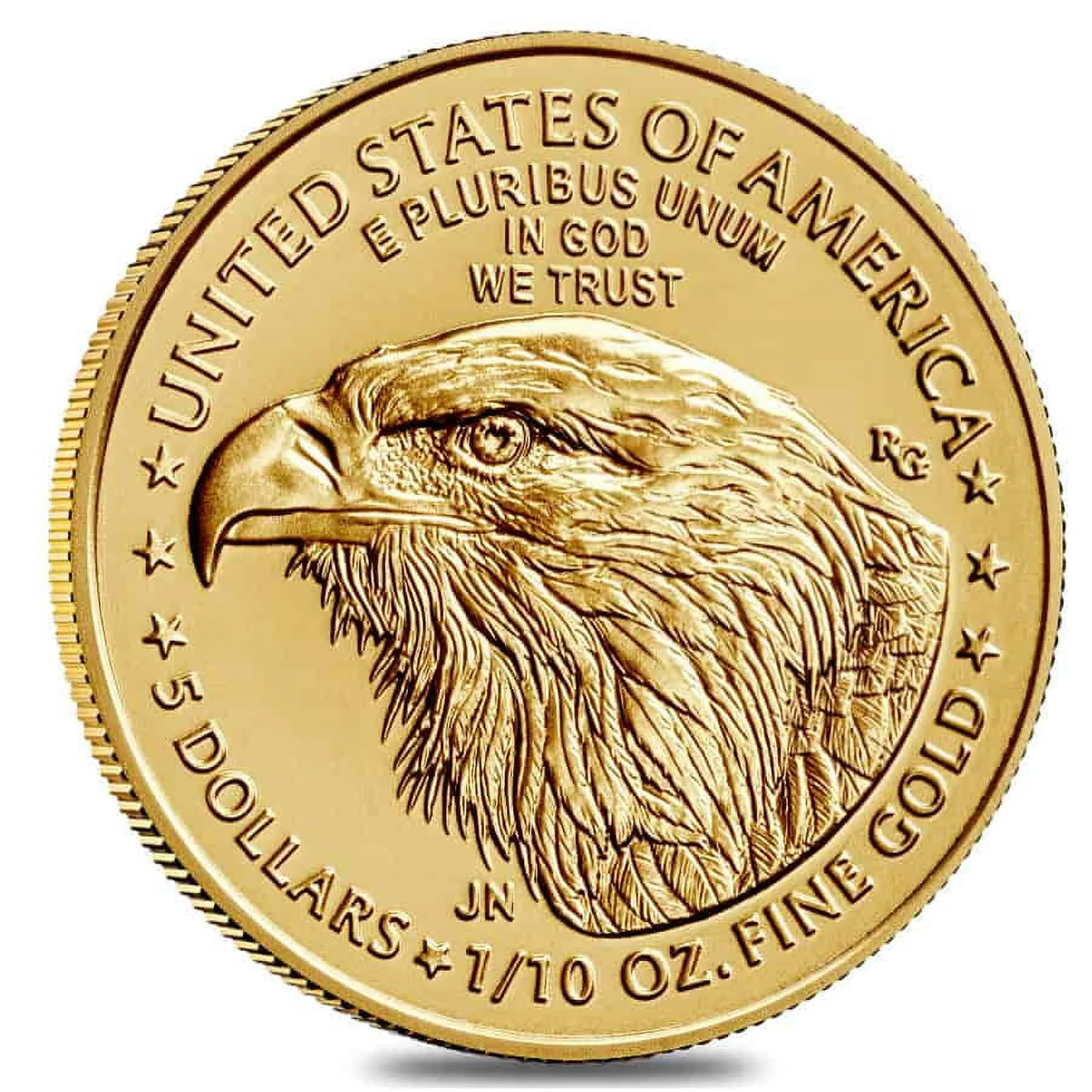 1/10 oz Gold American Eagle $5 Coin M731