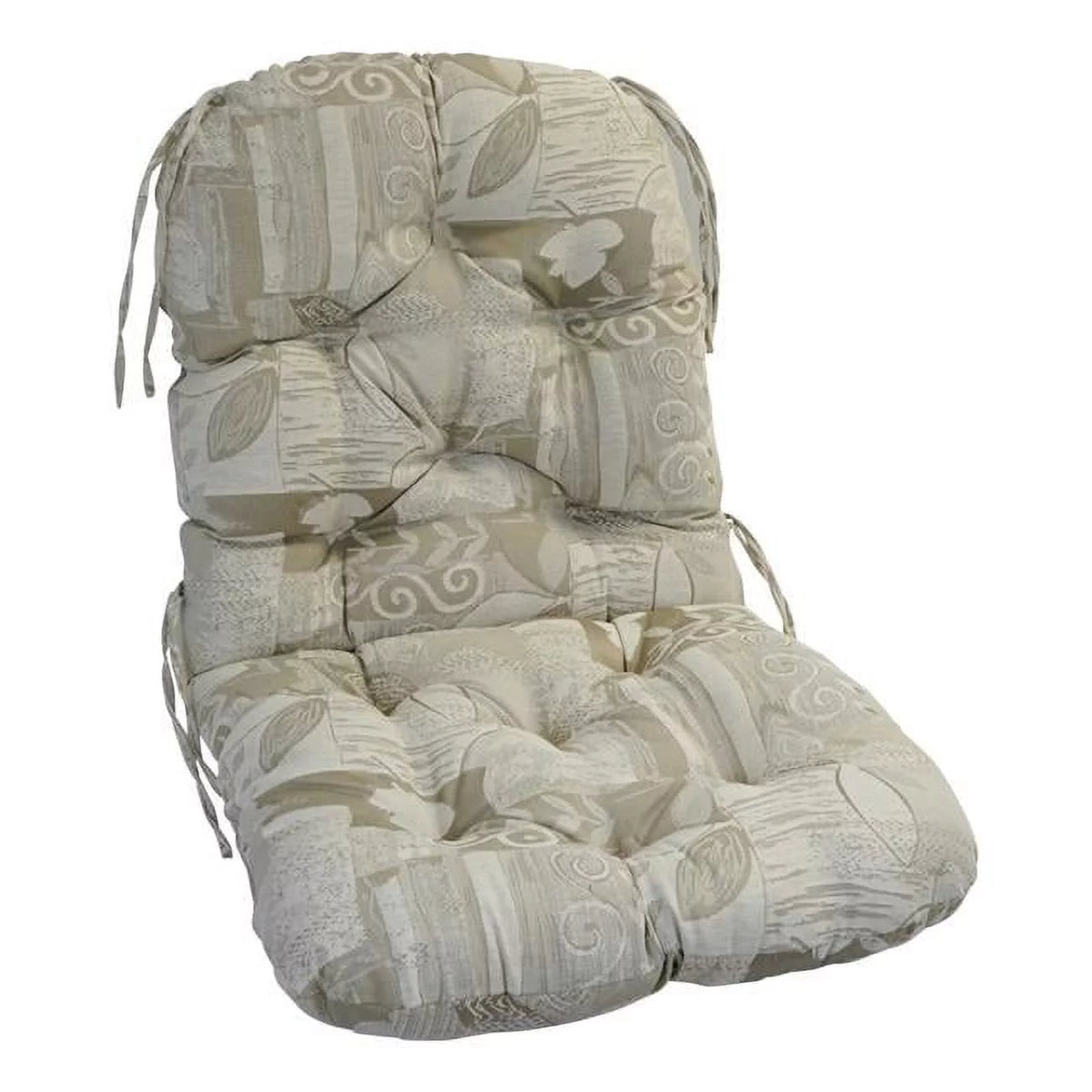 48 x 24 in. Jacquard Polyester Blend Swivel Rocker Cushion Q221035