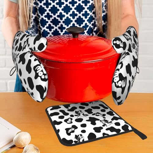 Christmas Oven Mitts and Pot Holders Set of 3 E945505
