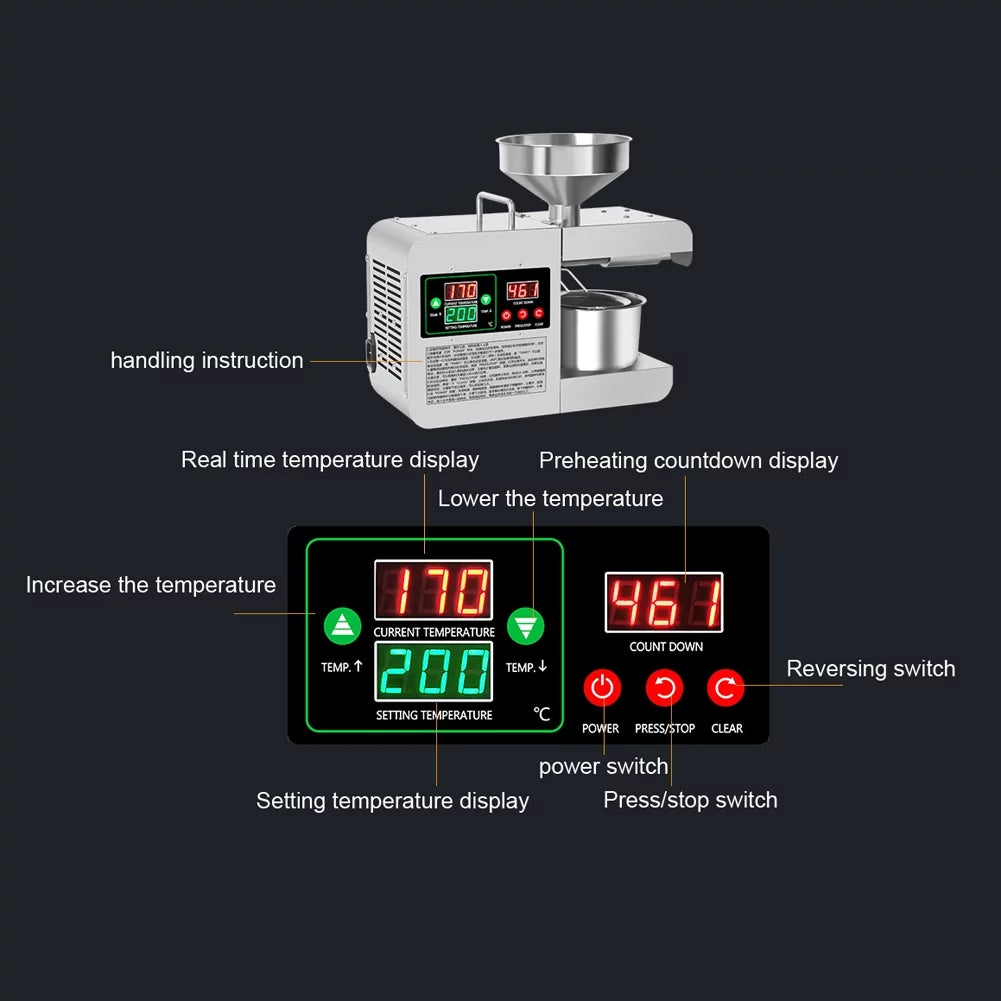 600W Stainless Steel Electric Kitchen Appliance T283171