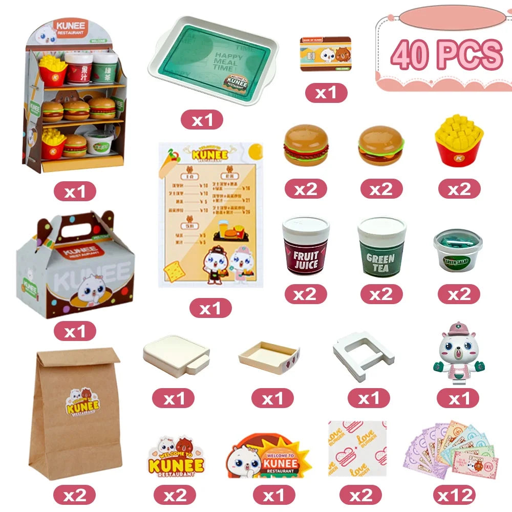 Toy Cash Register Play Set with Scanner I1816