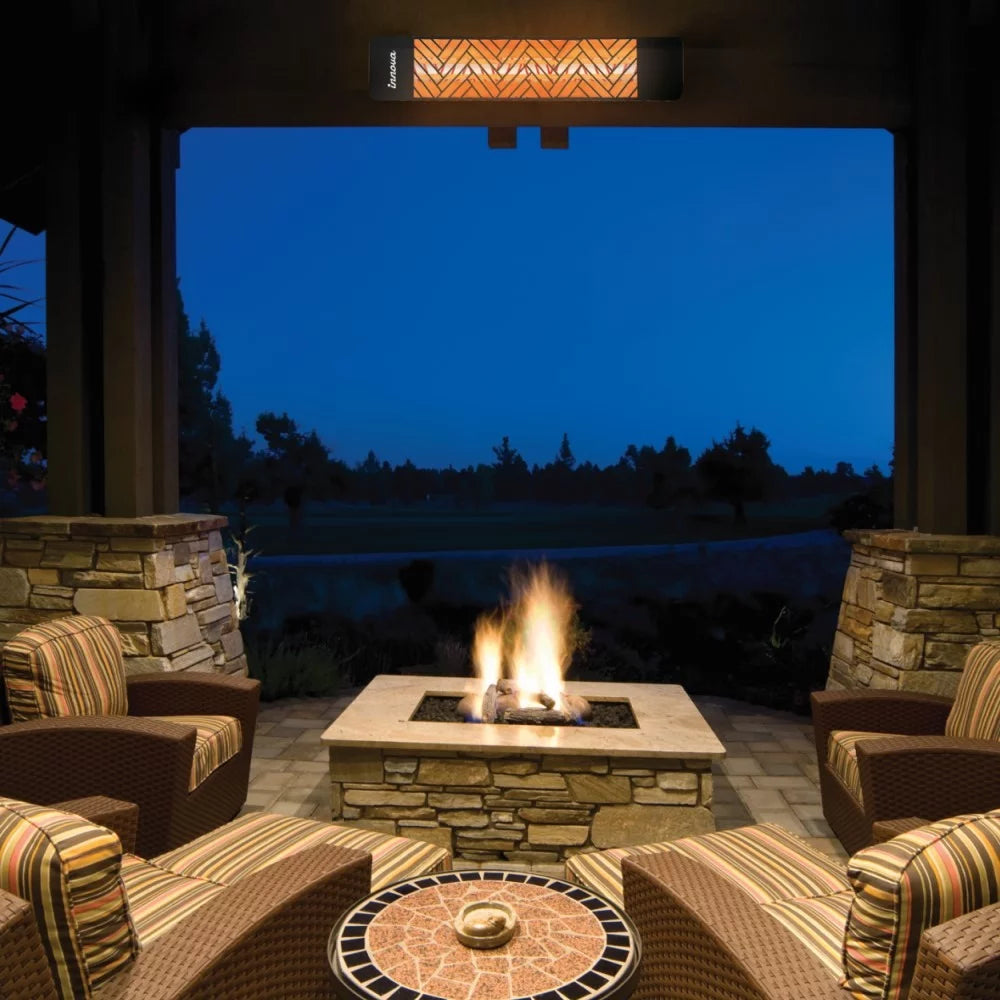 5000 Watt Electric Infrared Dual Element Heater Stainless Steel O87852
