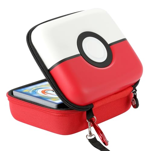 Hard-Shell Card Case Holds 400+ Trading Cards & 3 Decks D10113