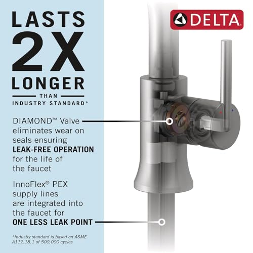 Matte Black 1 Hole Bathroom Faucet with Push-Pop Drain U976