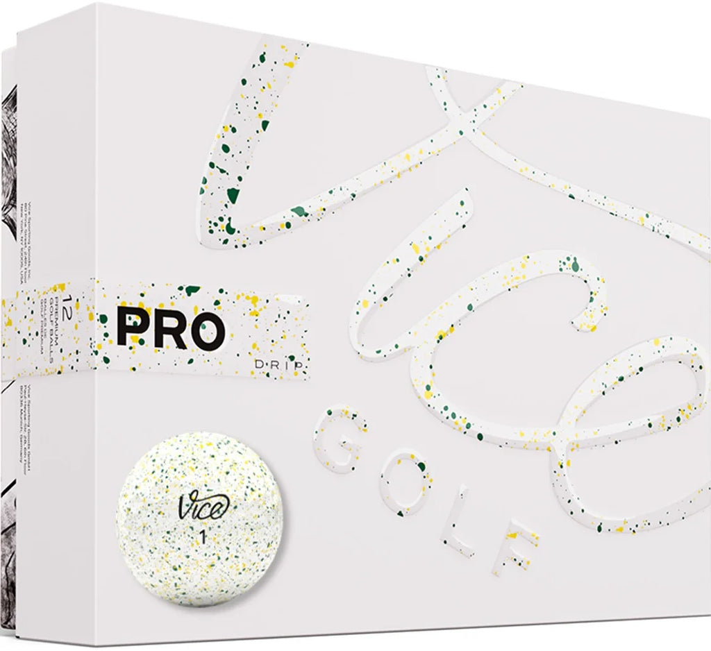 Yellow and Green Golf Balls, 1 Dozen B723009