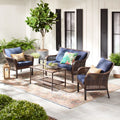 4-Piece Wicker Outdoor Conversation Set E836999